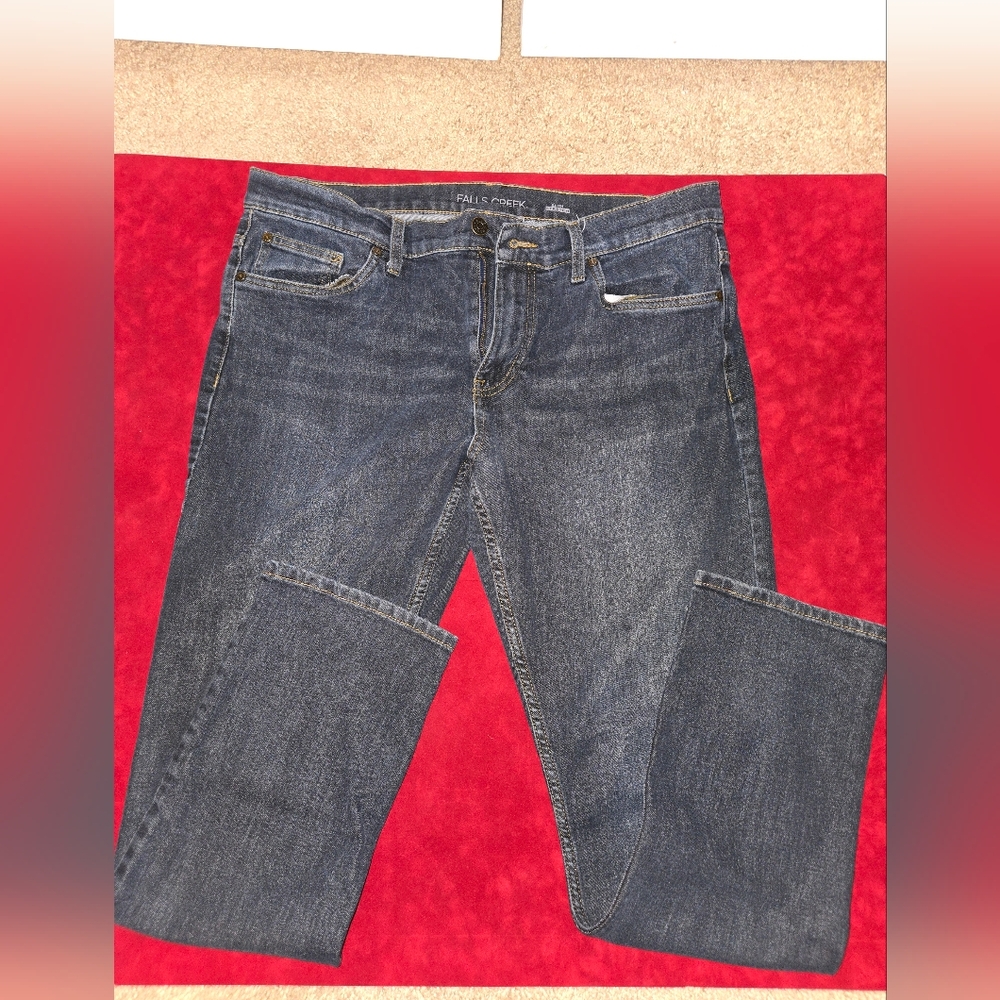 Dark Blue Denim Jeans